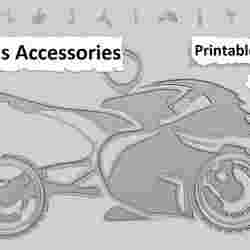 🧩 Accessories (Various) – 3D Printable Pendant Collection