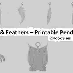 🐦 Creatures (Birds) – 3D Printable Pendant Collection