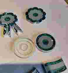 Frame argentine cockade