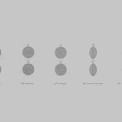 🏀 Game Balls Pendants Pack – 3D Printable Sports Charm Set