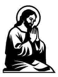 PRAYING JESUS WALL ART