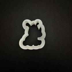 Rhino baby Cookie Cutter – STL for Cookies, Fondant & Polymer Clay