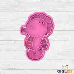 Seahorse Cutter and Stamp