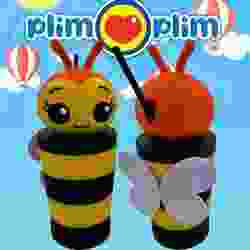 Milkshake Plim plim bee glass