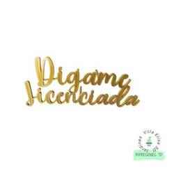 Tell me Bachelors front cake topper