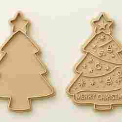 🎄 Christmas Cookie Cutter & Stamp – Elegant Minimal & Festive Detailed Editions