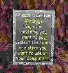 Custom Message Frame Sign #3–  Open Scad Project