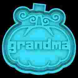 grandma Halloween Pumpkin - freshie mold