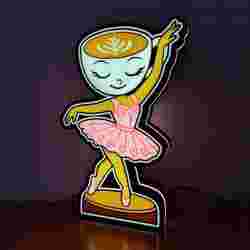 Ballerina Cappuccina Lightbox Lamp