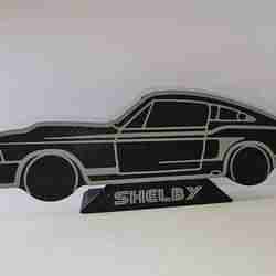 Ford Mustang GT500 Shelby Eleanor Desktop Plaque