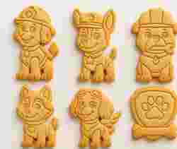 Paw Patrol Cookie Cutter Set – 3D Printable Cutters for Kids Birthday & Party