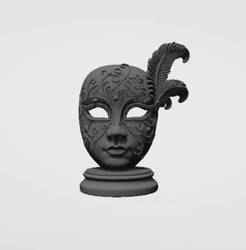 Venetian mask decoration