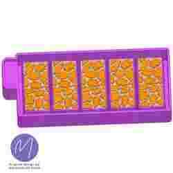 Fall Leaves Wax Snap Bar Mold Housing STL
