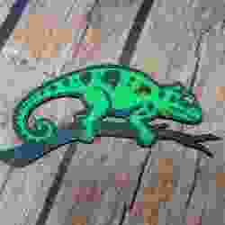 🦎✨ Gecko Magnet – Fun Reptile Design for Fridge or Wall ✨🦎