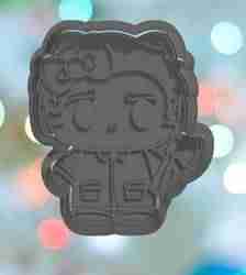 Halloween Killer Kitty Patrick Cookie Cutter