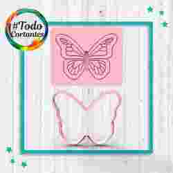 Embossed butterfly cutter