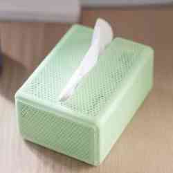 Hexagon Mesh Tissue Box – Compact 3D Printed Design