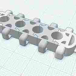 cable organizer (with ziptie attachement)