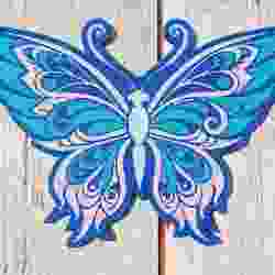 🦋✨ Butterfly Magnet – Elegant Decorative Design ✨🦋