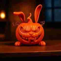 pumpkin rabbit (Halloween)