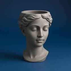 Classical Bust Planter – STL File