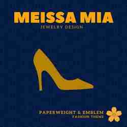 Desk Runway – 3D Print File for High Heels Paperweight & Emblem - Home Decor, Artwork Wall Art - High Heels Icon - Heels Desk Accessories - Girl's Fashion - Princess Fashion Statement