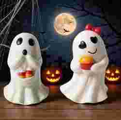 Little Ghost - Halloween Decoration Couple