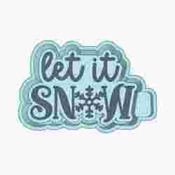 let it snow freshie mold housing stl