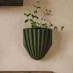 Geometric Wall Planter & Vase – Modern Home Decor