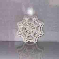 Halloween Spider Web Cookie Cutter – 3D Printable STL