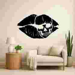 Kiss Of Death - Wall Art Multicolor