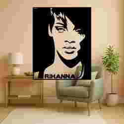 Singer Portrait - Wall Art Onecolor