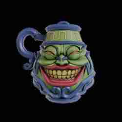 Pot of Greed Keychain & Holder Yugioh