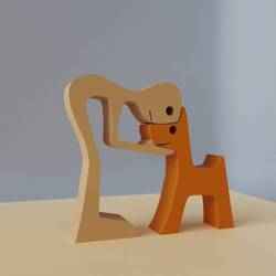 Best Friends - Human & Dog 3D Print