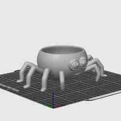 Halloween Spider bowl / Cuenco de araña halloween