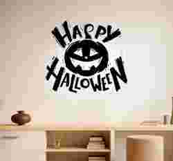 Halloween Happy Pumpkin Font - Wall Art Onecolor