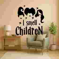 Hocus Pocus I Smell Children Halloween - Wall Art Onecolor
