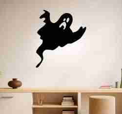 Spooky Ghost Halloween - Wall Art Multicolor