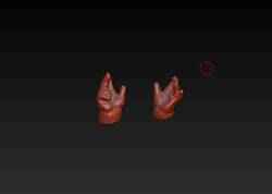 Hands for baby jesus