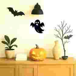Halloween ghost wall decoration