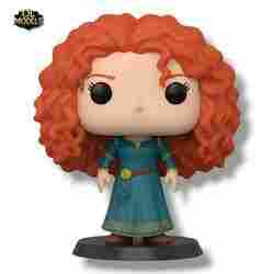 Merida Chibi Figure Brave 3D Model