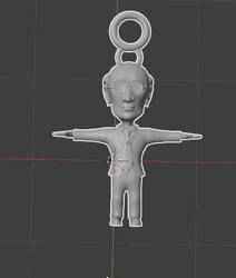 Inchtain - 3D Keychain | STL File Ready to Print