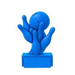 Bowling Trophies / Bowling trophy / Bowling Trophies stl / bowling stl / trophy
