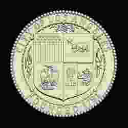 City of Los Angeles Seal 3D STL for CNC