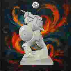 Rock Guardian Armored Warrior Statue – SoliDRawinGs SG773