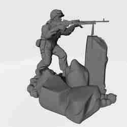 ARGENTINE SOLDIER MALVINAS