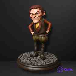 Detailed figure of Rumpelstiltskin - Ideal for Shrek collectors 🟢👑.