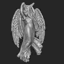 Night Angel Bas Relief