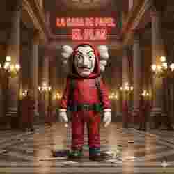 Red Heist KAWS - The Paper House