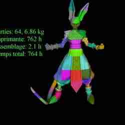 Beerus XXL Life Size DBZ